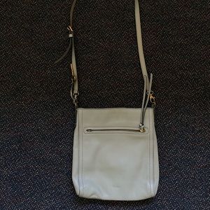 Grey Fossil Crossbody